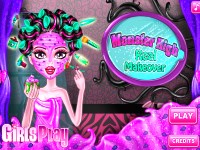 Игра Монстр Хай профессиональный макияж Игра Монстр Хай профессиональный макияж